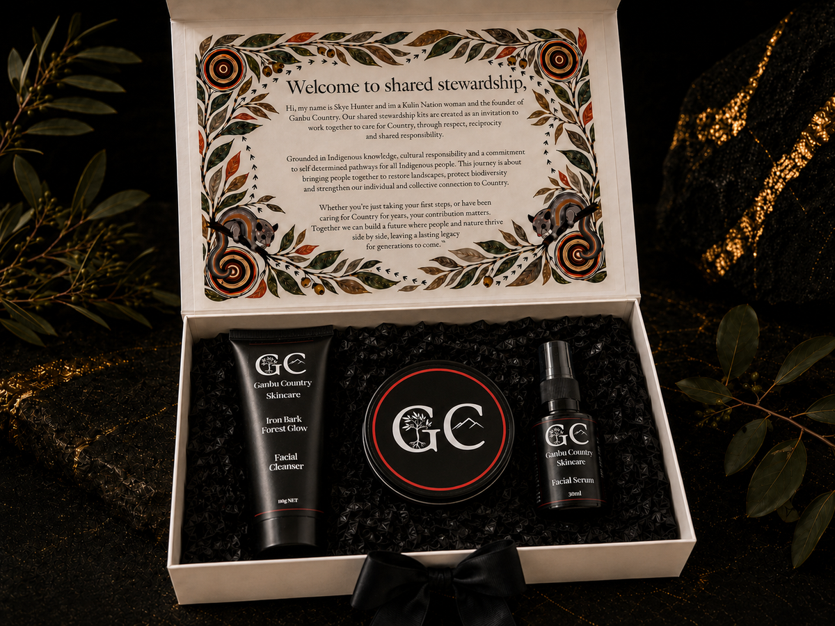 Shared Stewardship Kit - Box Iron Bark Forest Range - Skincare Trio