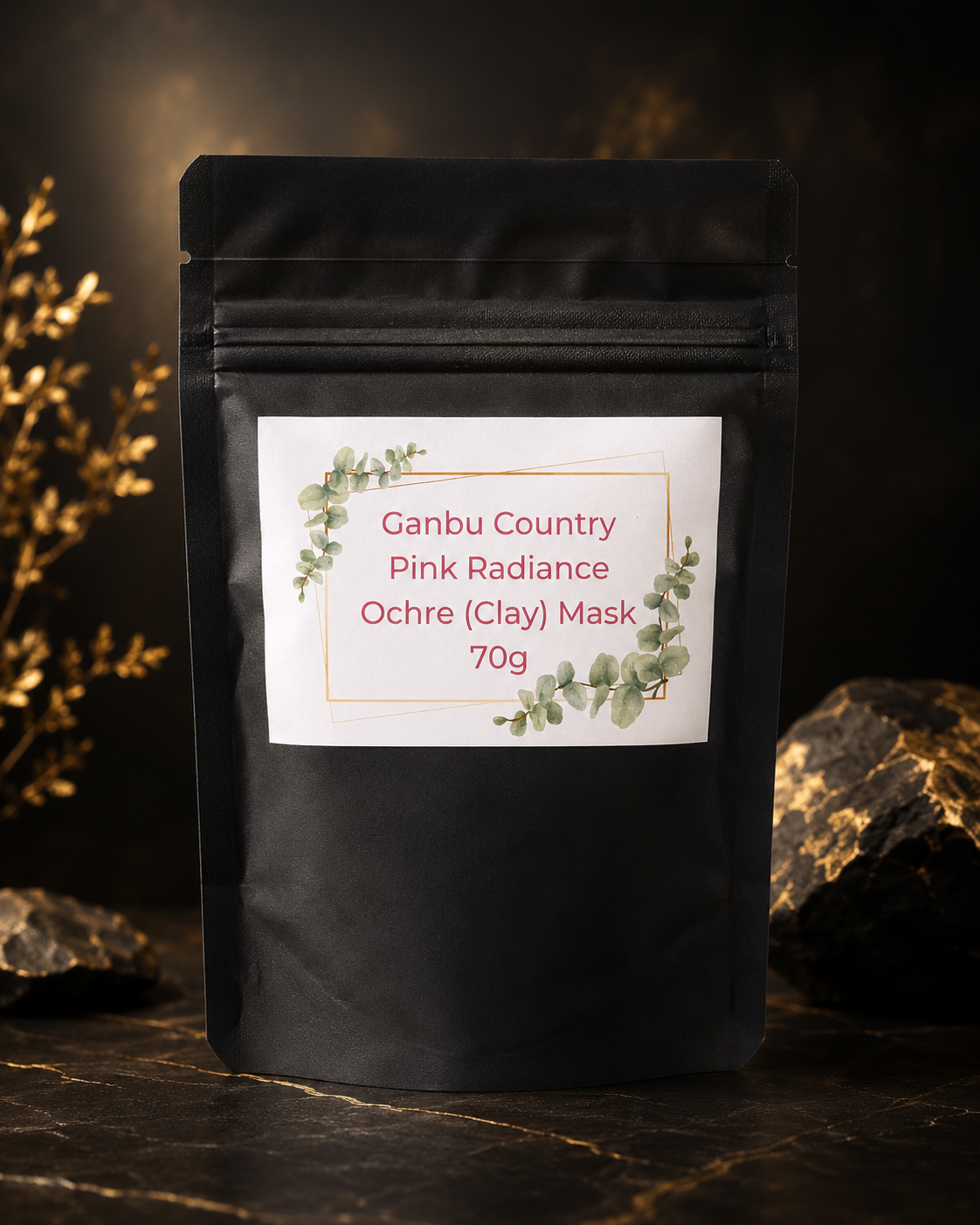 Ganbu Country Pink Clay Ochre Face Mask – Pink Australian Clay & Niacinamide